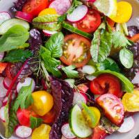 plate of salad