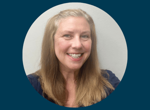 image of a woman smiling